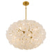 Quoizel - AUD2828BRG - Eight Light Pendant - Audrey - Brushed Gold