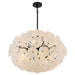 Quoizel - AUD2828MBK - Eight Light Pendant - Audrey - Matte Black