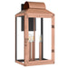 Quoizel - BER8410AC - Three Light Outdoor Wall Lantern - Beryn - Aged Copper