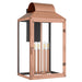 Quoizel - BER8412AC - Four Light Outdoor Wall Lantern - Beryn - Aged Copper