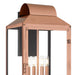 Quoizel - BER8412AC - Four Light Outdoor Wall Lantern - Beryn - Aged Copper