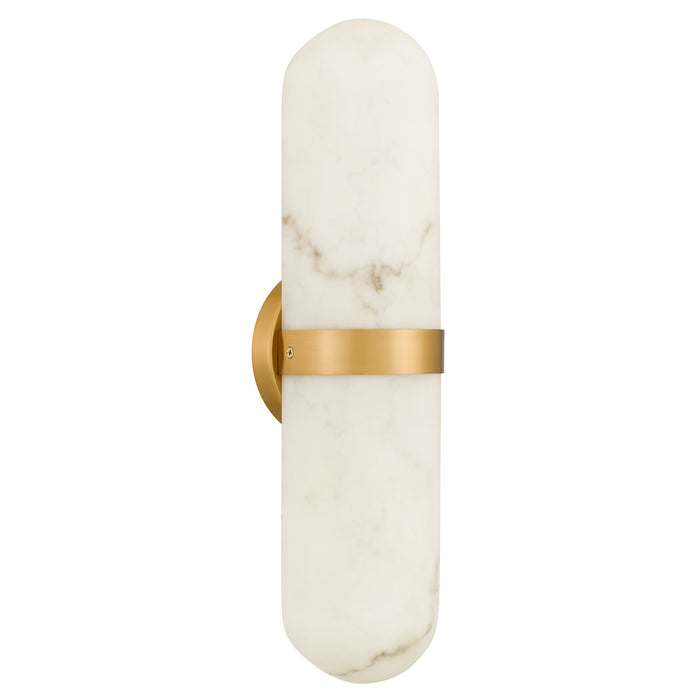 Quoizel - BREE8804BRG - Two Light Wall Sconce - Bree - Brushed Gold