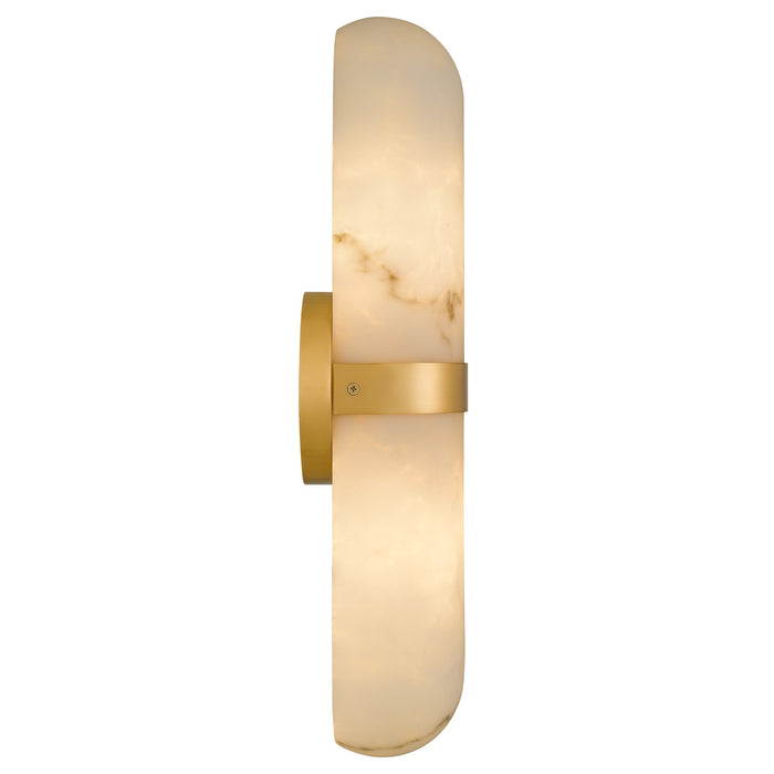 Quoizel - BREE8804BRG - Two Light Wall Sconce - Bree - Brushed Gold