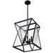 Quoizel - CLO1814MBK - Four Light Pendant - Clovis - Matte Black