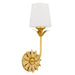 Quoizel - DOT8606GFL - One Light Wall Sconce - Dorothea - Gold Leaf