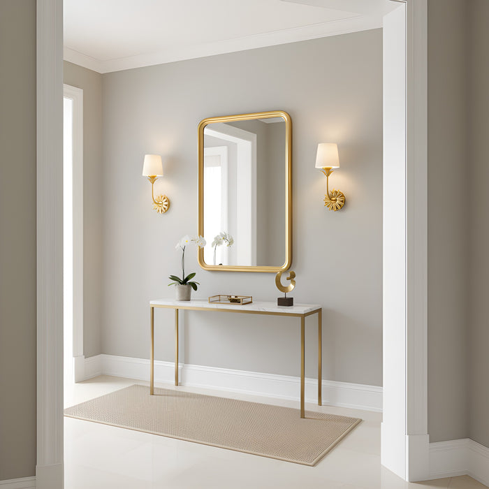 Quoizel - DOT8606GFL - One Light Wall Sconce - Dorothea - Gold Leaf
