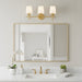 Quoizel - DOT8624GFL - Three Light Vanity - Dorothea - Gold Leaf