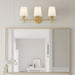 Quoizel - DOT8624GFL - Three Light Vanity - Dorothea - Gold Leaf
