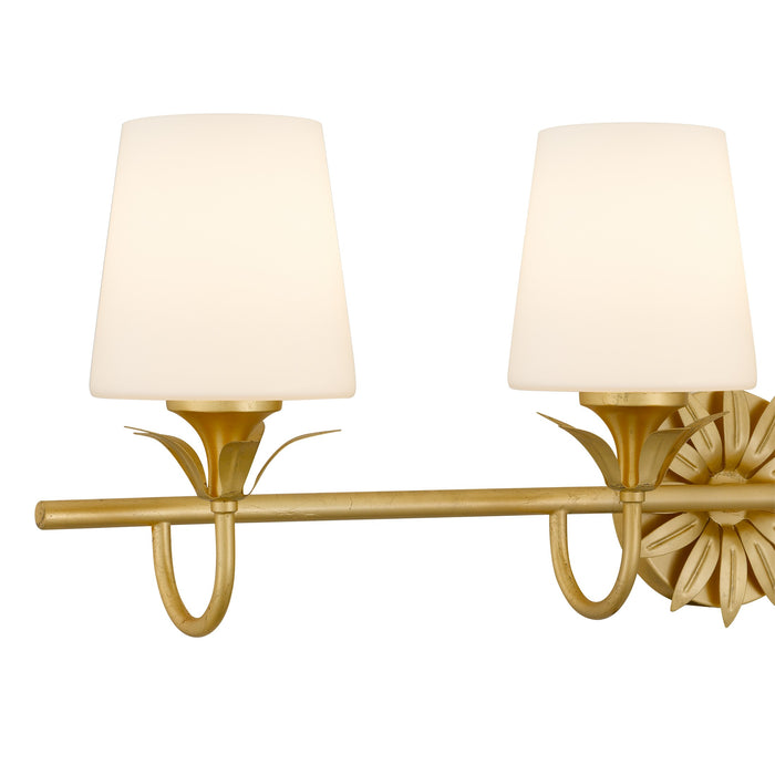 Quoizel - DOT8632GFL - Four Light Vanity - Dorothea - Gold Leaf