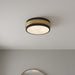 Quoizel - EMM1616MBK - Three Light Flush Mount - Emmett - Matte Black
