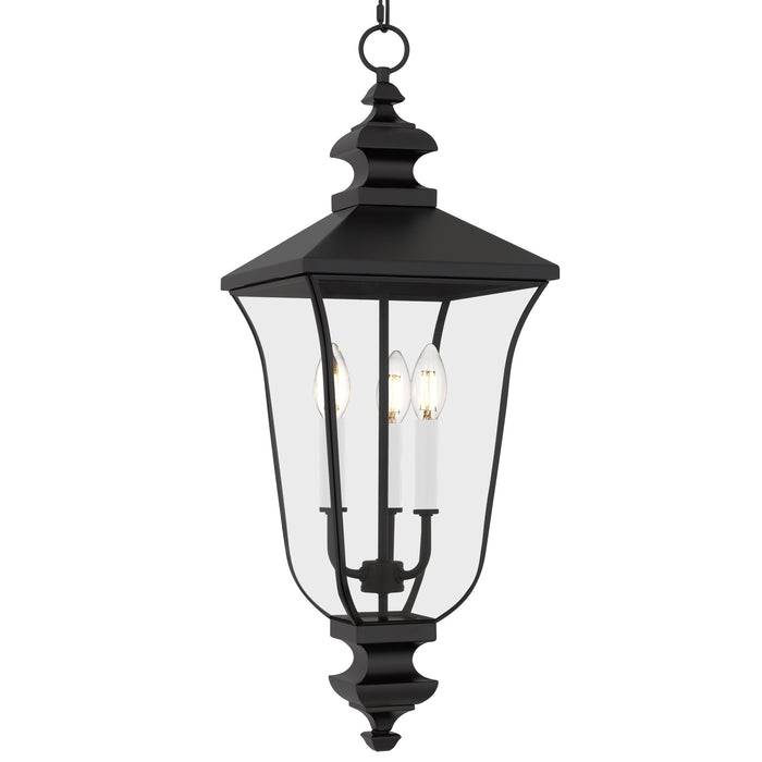 Quoizel - FARL1910MBK - Three Light Outdoor Hanging Lantern - Farley - Matte Black