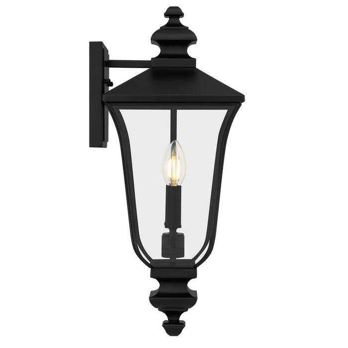 Quoizel - FARL8408MBK - Two Light Outdoor Wall Lantern - Farley - Matte Black