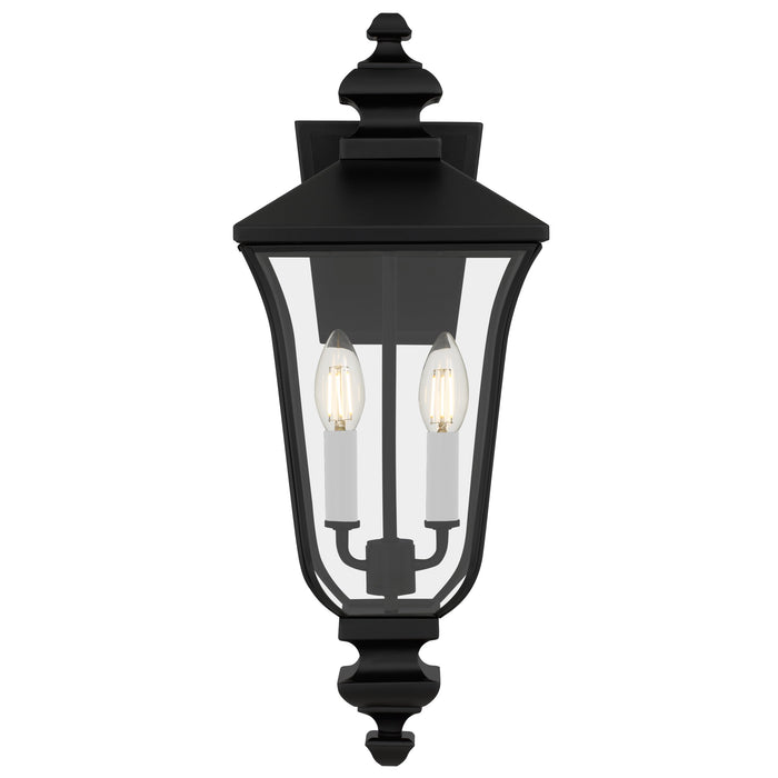 Quoizel - FARL8408MBK - Two Light Outdoor Wall Lantern - Farley - Matte Black