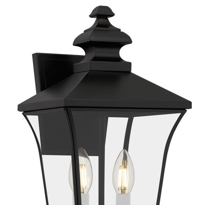Quoizel - FARL8408MBK - Two Light Outdoor Wall Lantern - Farley - Matte Black