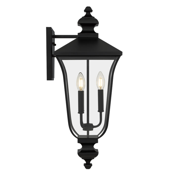 Quoizel - FARL8410MBK - Three Light Outdoor Wall Lantern - Farley - Matte Black