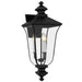 Quoizel - FARL8410MBK - Three Light Outdoor Wall Lantern - Farley - Matte Black