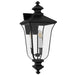 Quoizel - FARL8410MBK - Three Light Outdoor Wall Lantern - Farley - Matte Black