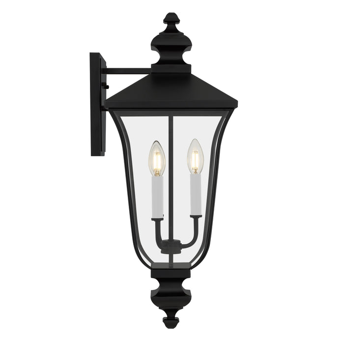 Quoizel - FARL8410MBK - Three Light Outdoor Wall Lantern - Farley - Matte Black
