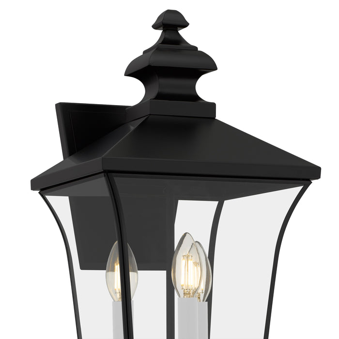 Quoizel - FARL8410MBK - Three Light Outdoor Wall Lantern - Farley - Matte Black