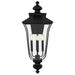 Quoizel - FARL8412MBK - Four Light Outdoor Wall Lantern - Farley - Matte Black