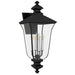 Quoizel - FARL8412MBK - Four Light Outdoor Wall Lantern - Farley - Matte Black