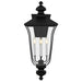 Quoizel - FARL8412MBK - Four Light Outdoor Wall Lantern - Farley - Matte Black
