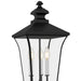 Quoizel - FARL9010MBK - Three Light Outdoor Post Lantern - Farley - Matte Black