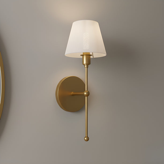 Quoizel - IRE8705BRG - One Light Wall Sconce - Irena - Brushed Gold