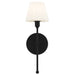 Quoizel - IRE8705MBK - One Light Wall Sconce - Irena - Matte Black