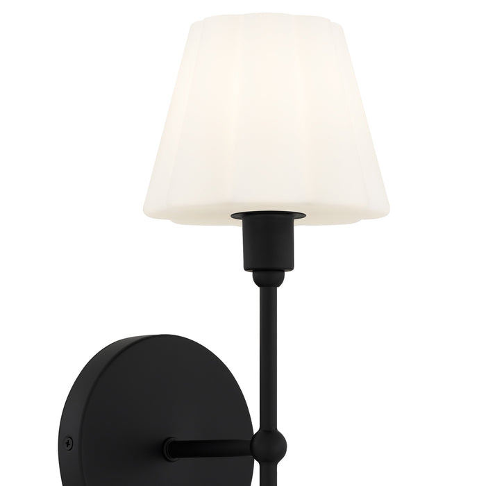 Quoizel - IRE8705MBK - One Light Wall Sconce - Irena - Matte Black