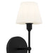Quoizel - IRE8705MBK - One Light Wall Sconce - Irena - Matte Black