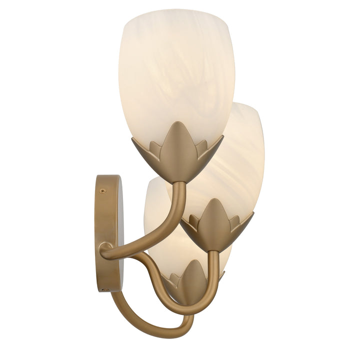 Quoizel - JACO8624BGD - Three Light Vanity - Jacobs - Bronze Gold