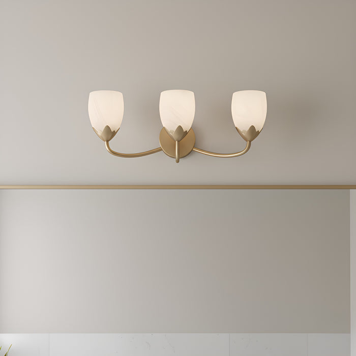 Quoizel - JACO8624BGD - Three Light Vanity - Jacobs - Bronze Gold