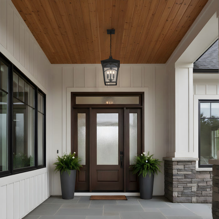 Quoizel - JAX1910WT - Four Light Outdoor Hanging Lantern - Jaxon - Western Bronze