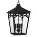 Quoizel - JAX1910WT - Four Light Outdoor Hanging Lantern - Jaxon - Western Bronze
