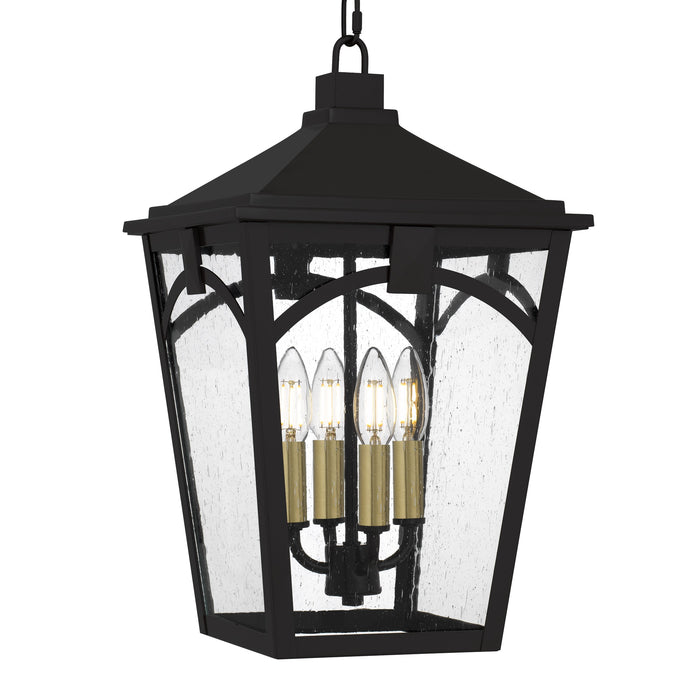 Quoizel - JAX1910WT - Four Light Outdoor Hanging Lantern - Jaxon - Western Bronze