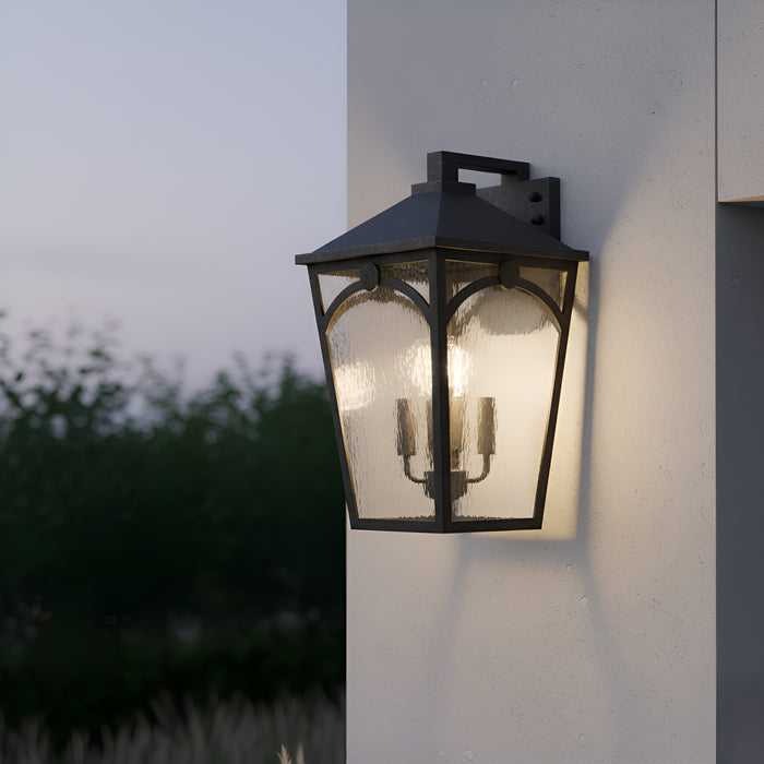 Quoizel - JAX8410WT - Four Light Outdoor Wall Lantern - Jaxon - Western Bronze