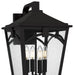 Quoizel - JAX8410WT - Four Light Outdoor Wall Lantern - Jaxon - Western Bronze