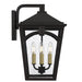 Quoizel - JAX8410WT - Four Light Outdoor Wall Lantern - Jaxon - Western Bronze