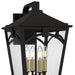 Quoizel - JAX8410WT - Four Light Outdoor Wall Lantern - Jaxon - Western Bronze
