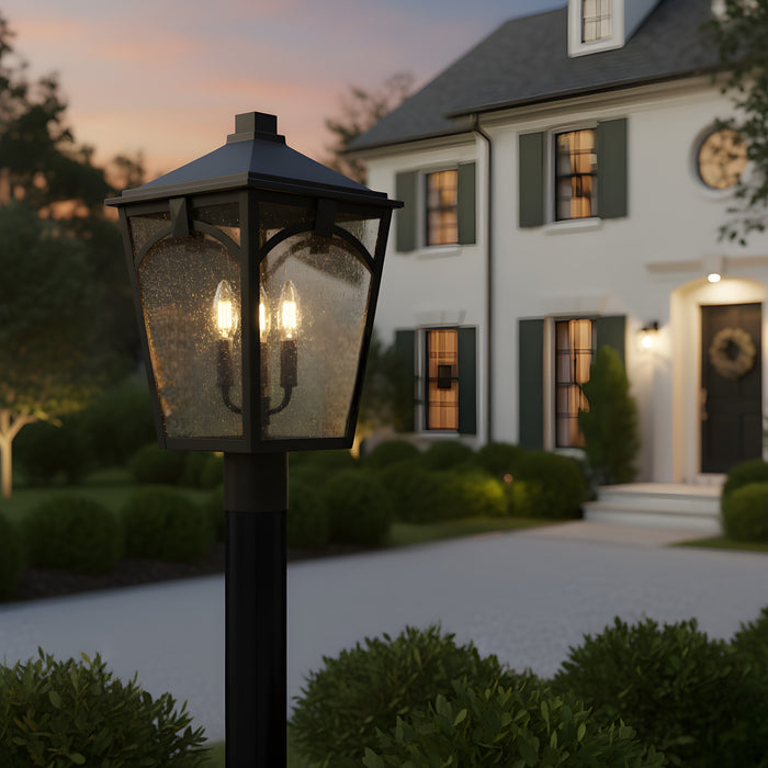 Quoizel - JAX9010WT - Four Light Outdoor Post Lantern - Jaxon - Western Bronze