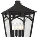 Quoizel - JAX9010WT - Four Light Outdoor Post Lantern - Jaxon - Western Bronze