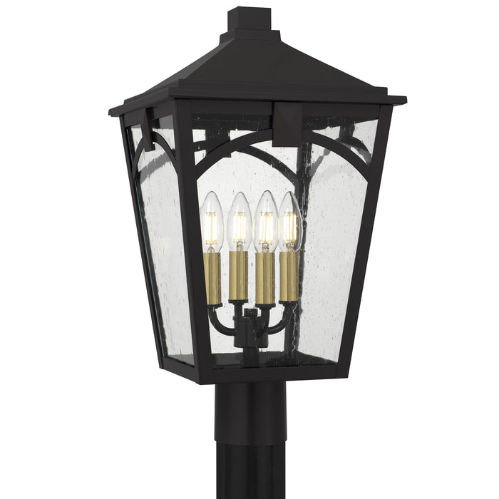 Quoizel - JAX9010WT - Four Light Outdoor Post Lantern - Jaxon - Western Bronze