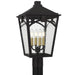 Quoizel - JAX9010WT - Four Light Outdoor Post Lantern - Jaxon - Western Bronze