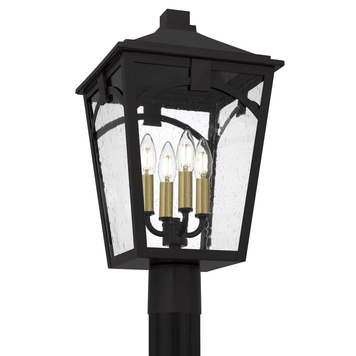 Quoizel - JAX9010WT - Four Light Outdoor Post Lantern - Jaxon - Western Bronze