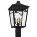 Quoizel - JAX9010WT - Four Light Outdoor Post Lantern - Jaxon - Western Bronze