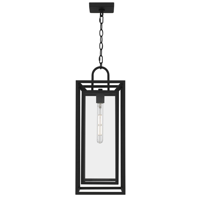 Quoizel - JAY1909MBK - One Light Outdoor Hanging Lantern - Jayce - Matte Black