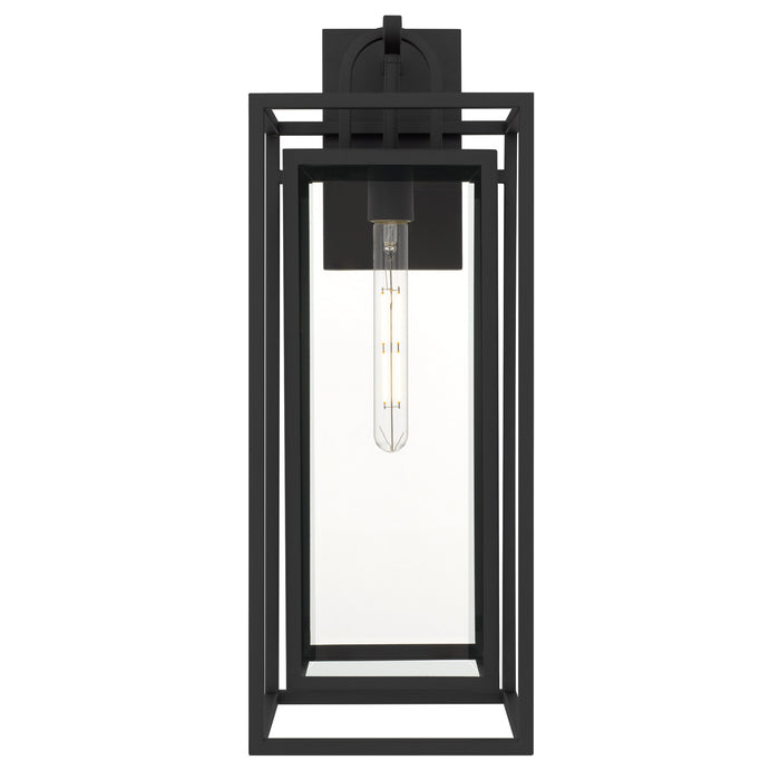 Quoizel - JAY8409MBK - One Light Outdoor Wall Lantern - Jayce - Matte Black