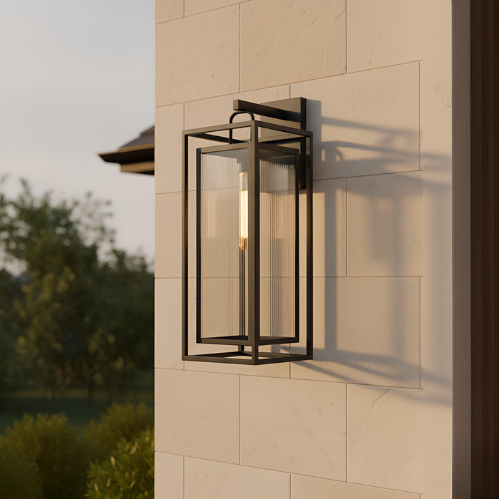 Quoizel - JAY8409MBK - One Light Outdoor Wall Lantern - Jayce - Matte Black