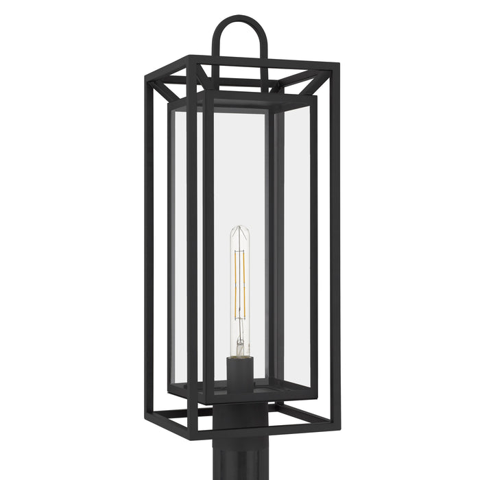 Quoizel - JAY9009MBK - One Light Outdoor Post Lantern - Jayce - Matte Black